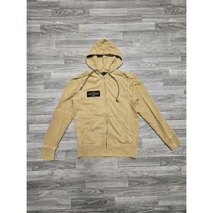 Harley Davidson Full Zip Brown Hoodie Sweatshirt Women's Med Motorcycle Eagle